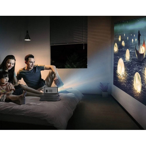 PROIETTORE LED HD DIAMOND Home Cinema WIFI ANDROID 6.0